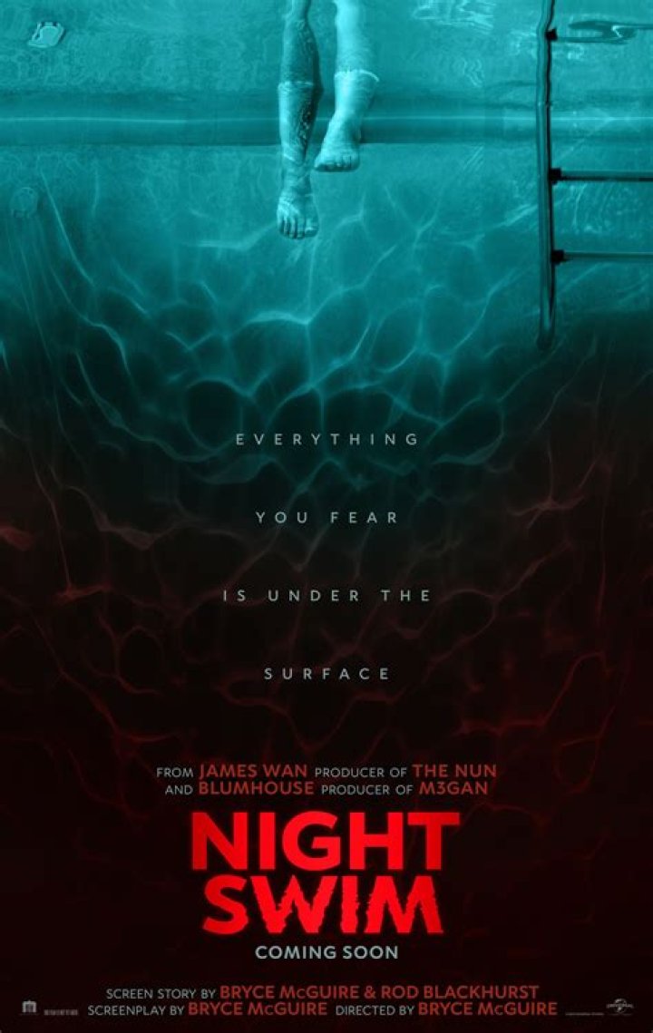 Blumhouse's latest horror movie Night Swim will stream on Peacock later this year