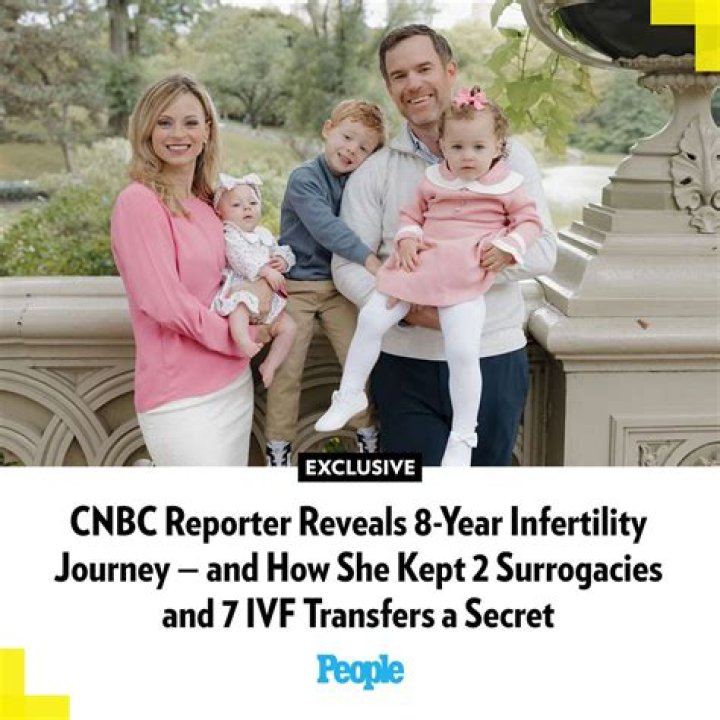 CNBC's Retail Reporter, Courtney Reagan is living a blissful married life with her husband, Jared Baker