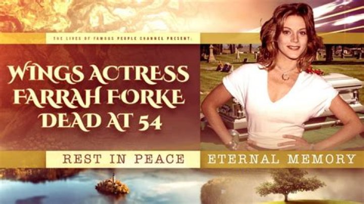 Farrah Forke Passes Away At 54