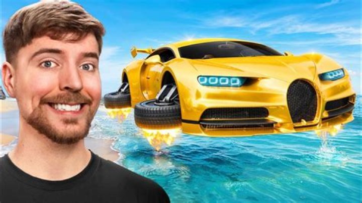 Mr Beast rides in $100m car that's only allowed to drive down one road in the world