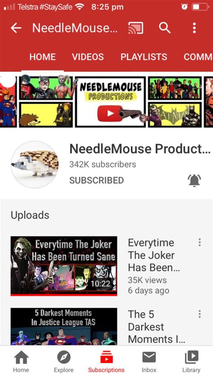 NeedleMouse Productions Youtuber overview