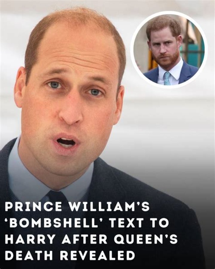 Prince William sent bombshell 'text to Harry' to push aside royal rift at key moment