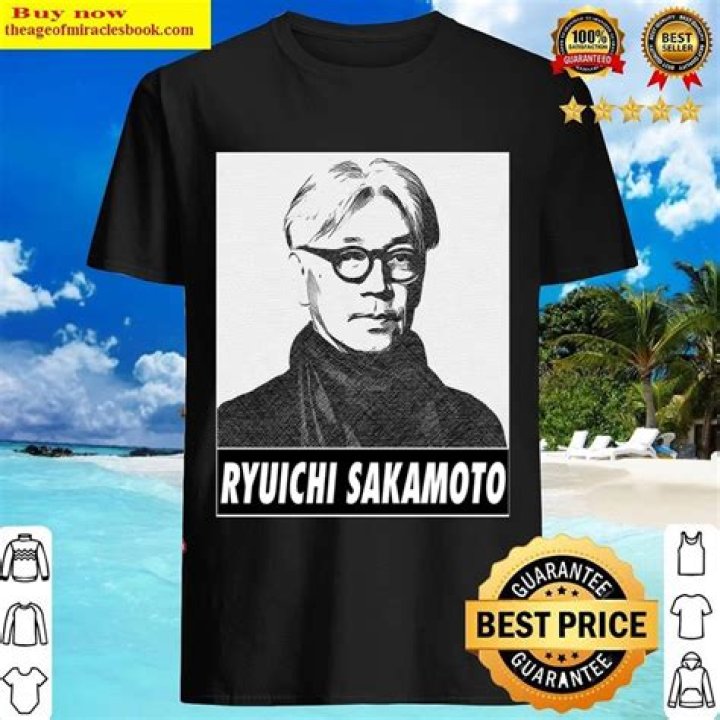 Ryuichi Sakamoto T-shirt G3480857 - CelebPoster.com