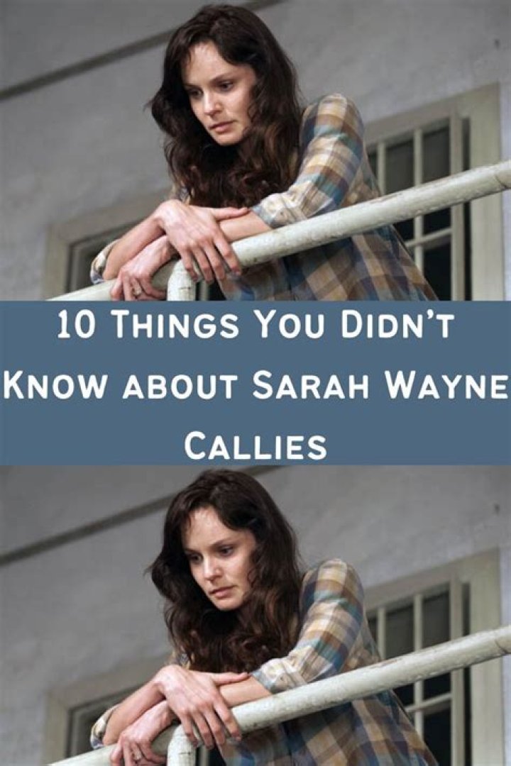 Sarah Wayne Callies: 10 Things You Didn’t Know