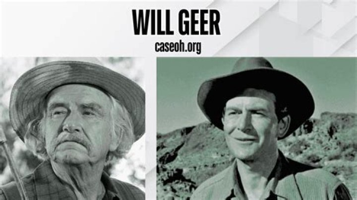 Will Geer Height - CelebsHeight.org