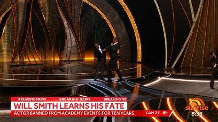 Will Smith Has Been Banned From the Oscars for 10 Years